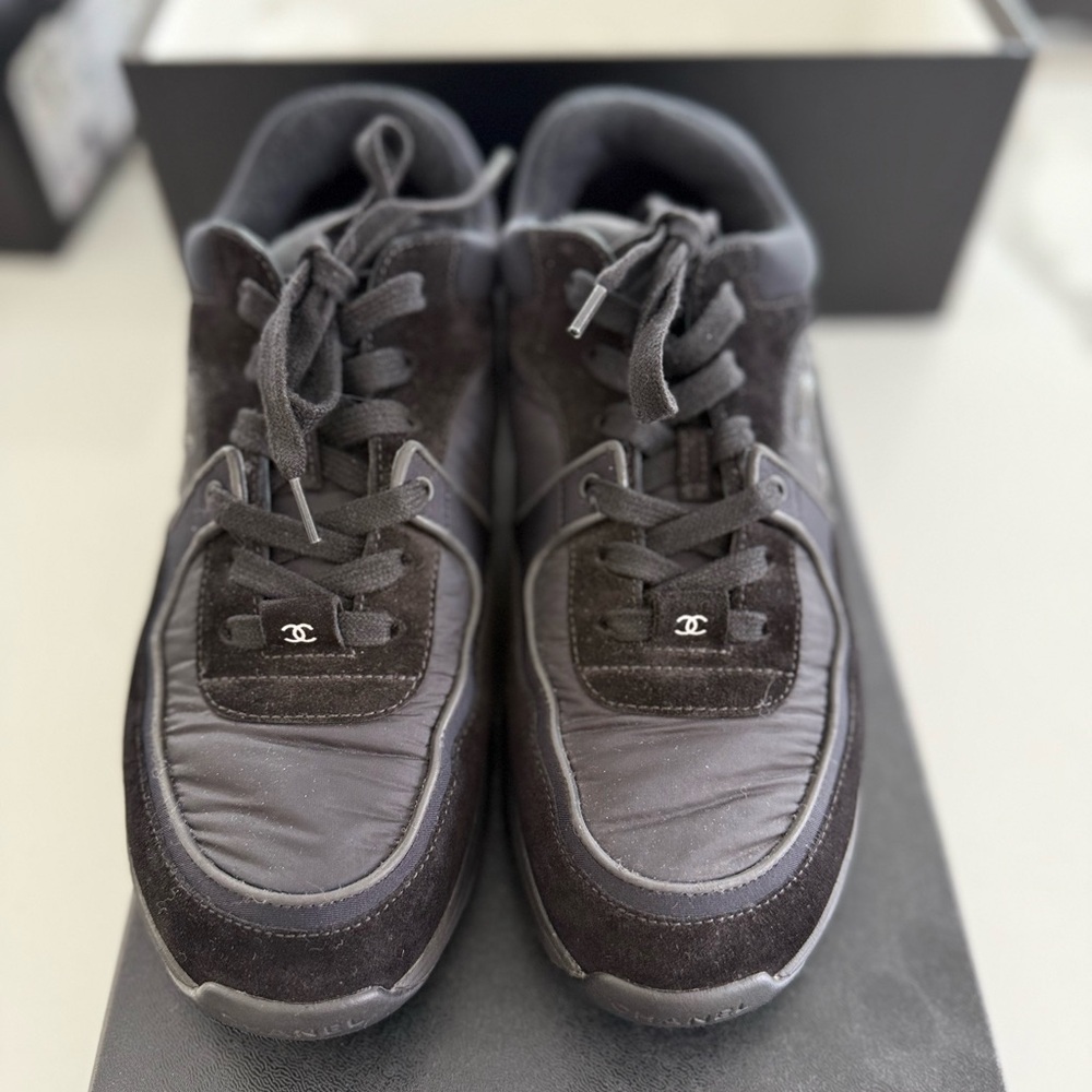Chanel Calfskin Sneakers